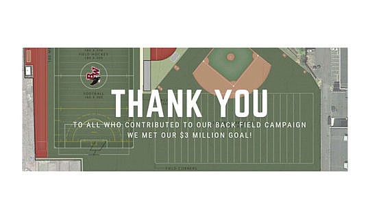 Thank You from back field campaign
